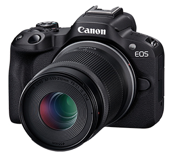 EOS R Camera - EOS R50 (RF-S18-45mm f/4.5-6.3 IS STM & RF-S55 